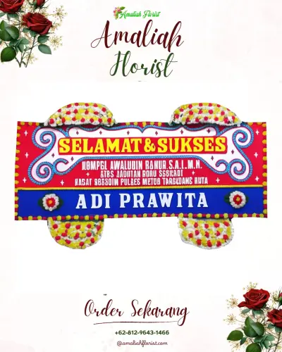 Karangan Bunga Ucapan Selamat di Gates Nan Xx